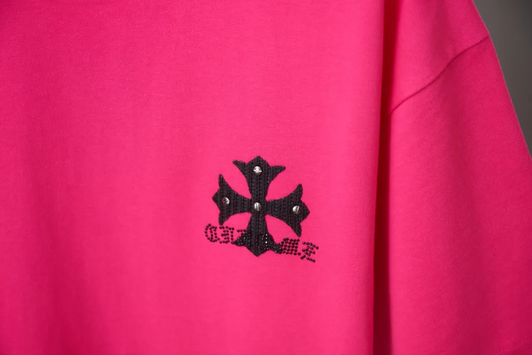 Ch*ome Hearte 26SS New Arrival logo 100% 32 1X 1 ➕ logo ：Black/White/Pink/ /Blue Size：S/M/L/XL